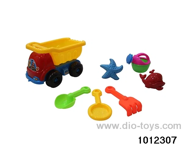 beach toys（7pcs）in Net bag