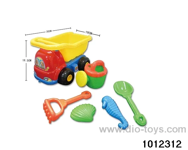 beach toys（6pcs）in Net bag