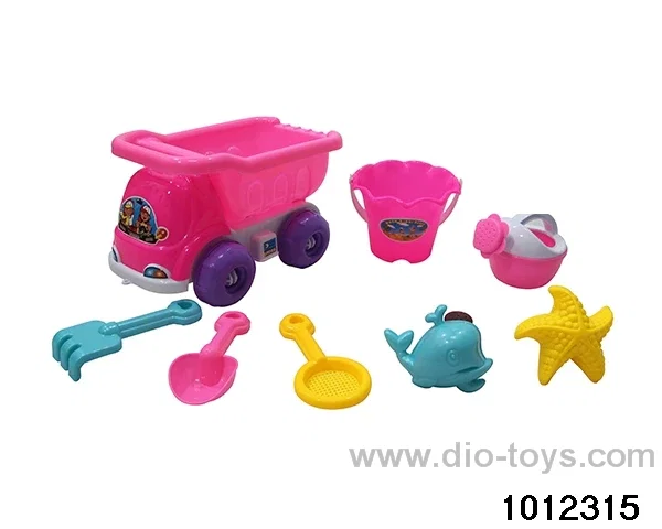 beach toys（8pcs）in Net bag
