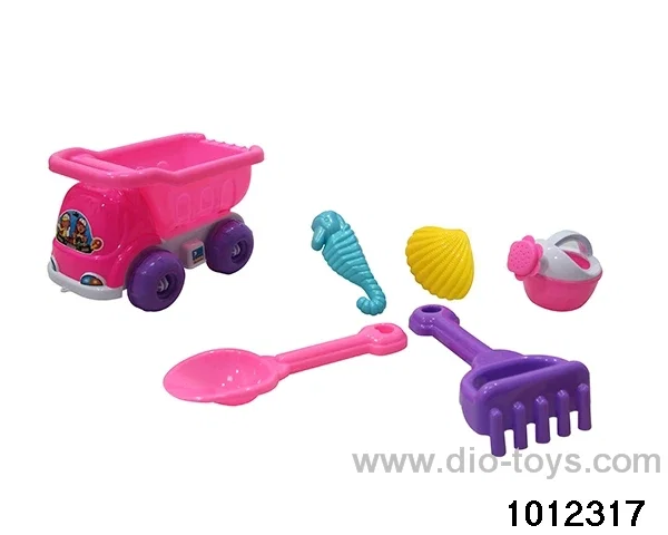 beach toys（6pcs）in Net bag