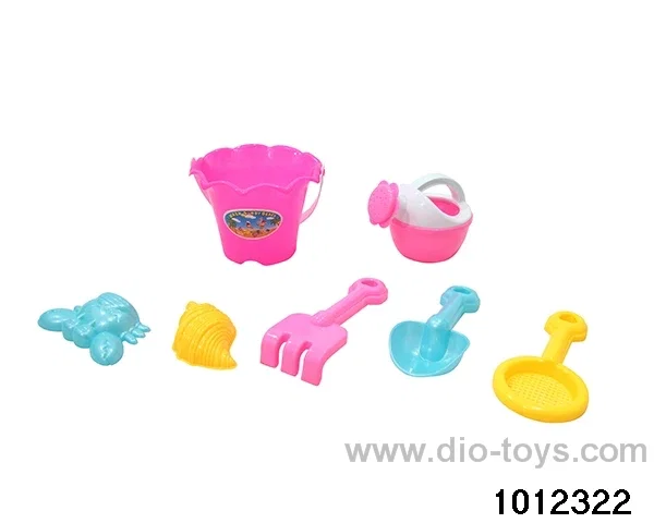beach toys（7pcs）in Net bag