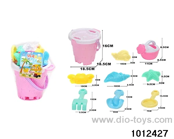 beach toys（10pcs）in Net bag