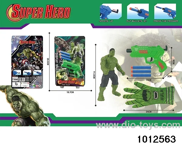 Green Giant Doll Gun Holster in Blister card