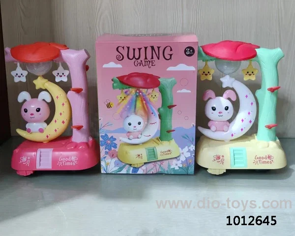 electric swing rabbit in color box
