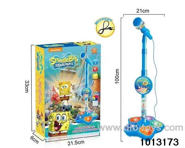 MICROPHONE WITH 5 LIGHT IN COLOR BOX