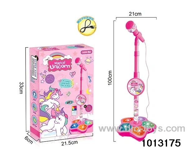 MICROPHONE WITH 5 LIGHT IN COLOR BOX