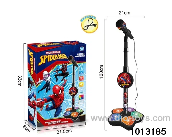 MICROPHONE WITH 5 LIGHT IN COLOR BOX