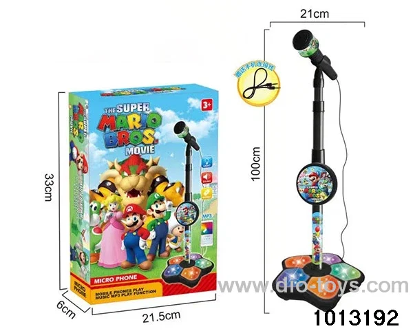 MICROPHONE WITH 5 LIGHT IN COLOR BOX