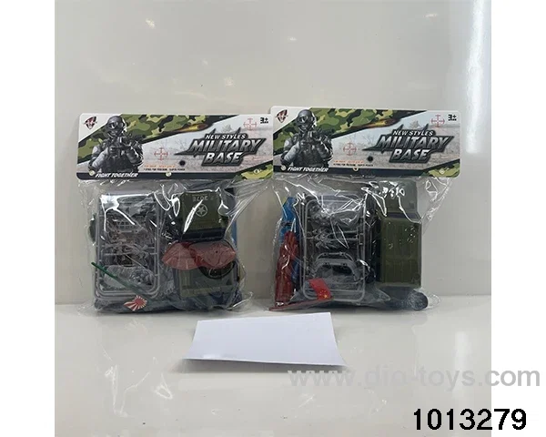 Military suit in 49pcs PVC bag