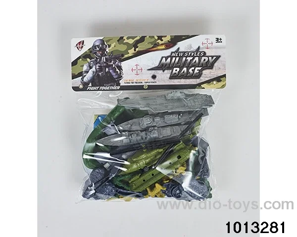 Military suit in 50pcs PVC bag