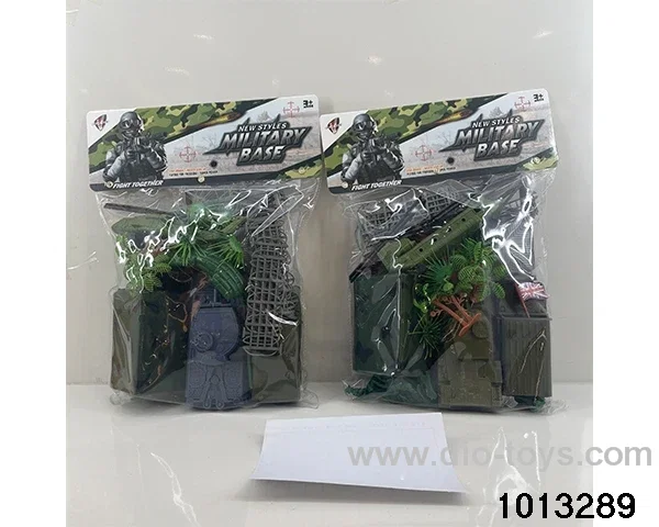 Military suit in 51pcs PVC bag
