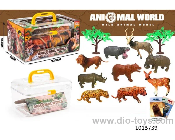 animal set in Ming benzene box