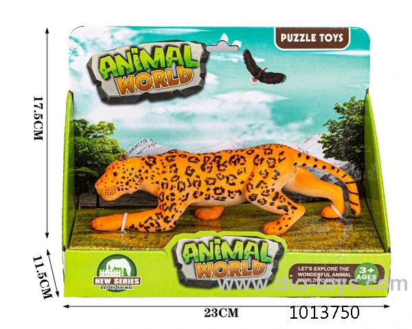 animal set in color box