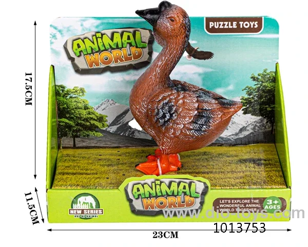animal set in color box