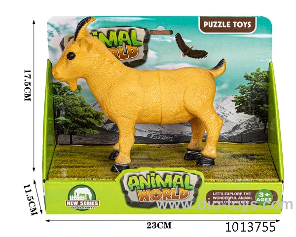 animal set in color box