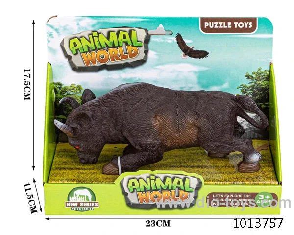 animal set in color box