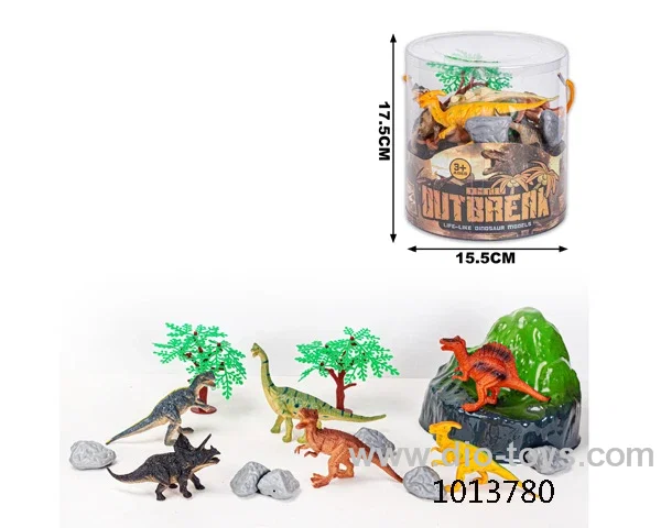 dinosaur set in Barrel