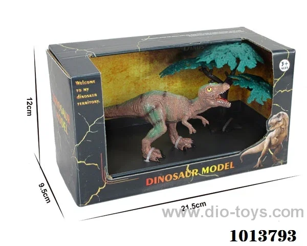 dinosaur set in Window box