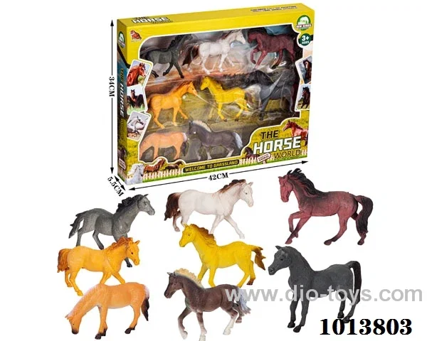 8pcs animal set in color box
