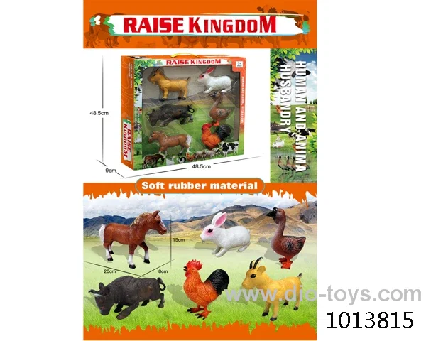 animal set in Window box