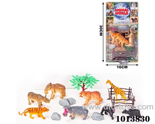 animal set in Blister with insert