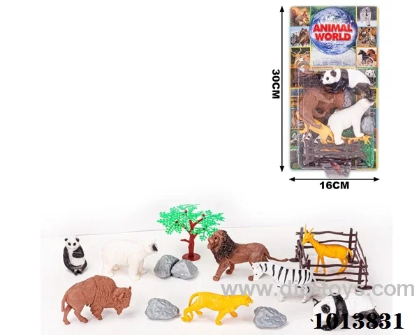 animal set in Blister with insert