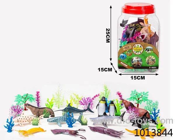 40pcs animal set  in Tin
