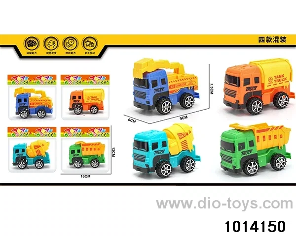 Sliding truck in opp bag