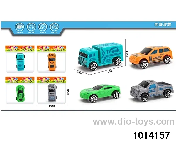 Sliding truck in opp bag