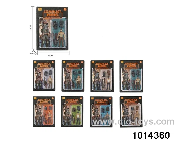 Simulation model toy set in Blister card