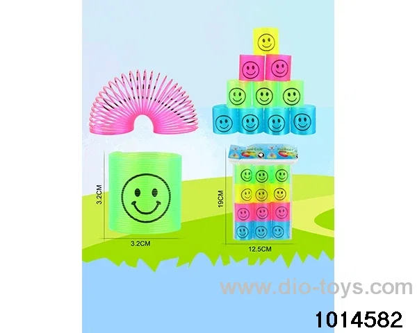 12pcs rainbow spring in opp bag
