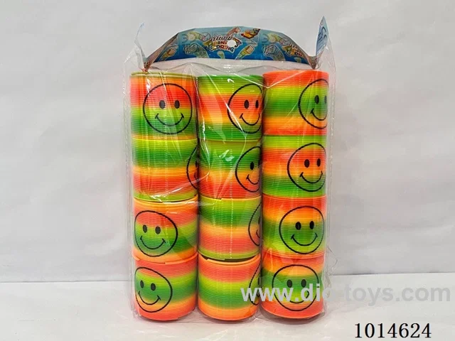 12pcs rainbow spring in opp bag