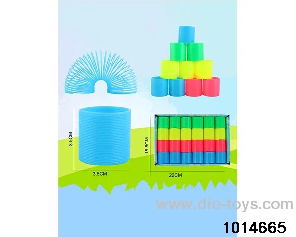 24pcs rainbow spring in box