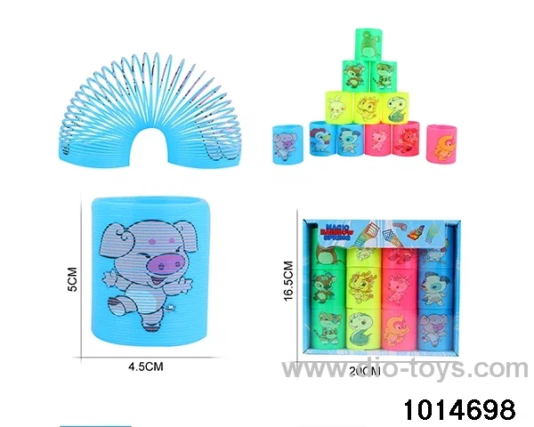12pcs rainbow spring in box