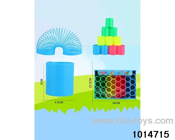 36pcs rainbow spring in box