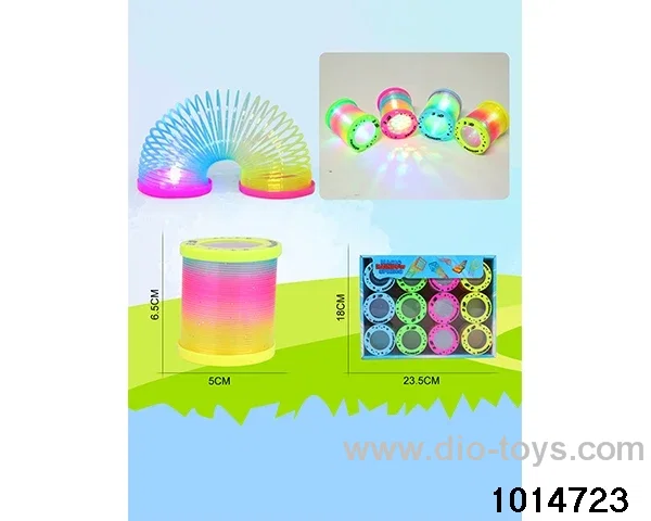 12pcs rainbow spring in box
