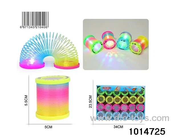24pcs rainbow spring in box