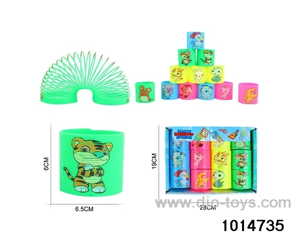 12pcs rainbow spring in box