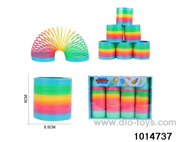 12pcs rainbow spring in box