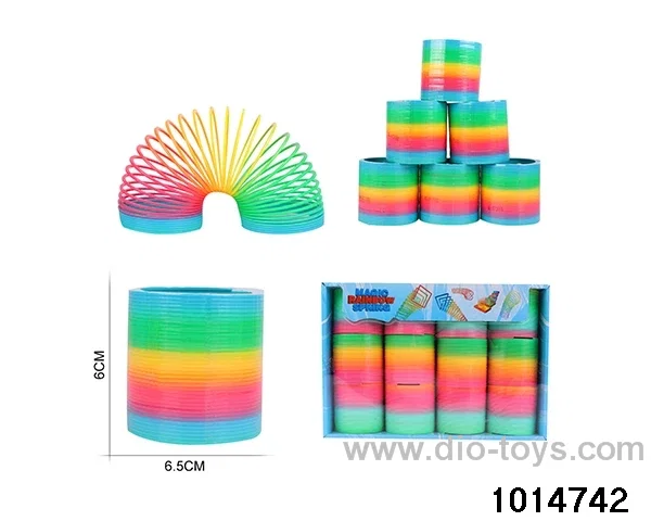 12pcs rainbow spring in box