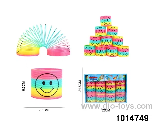 12pcs rainbow spring in box