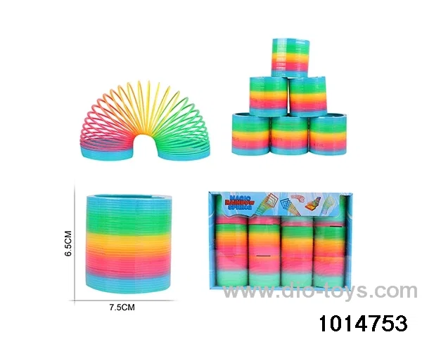 12pcs rainbow spring in box