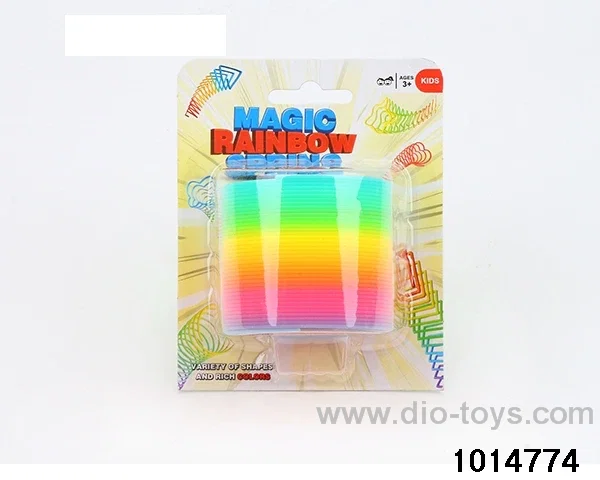 rainbow spring in Blister card