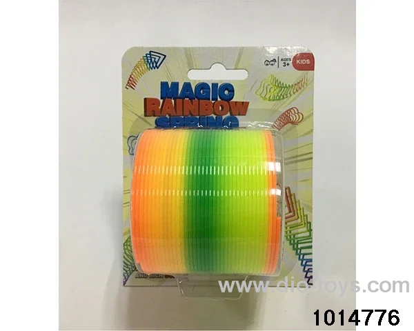 rainbow spring in Blister card