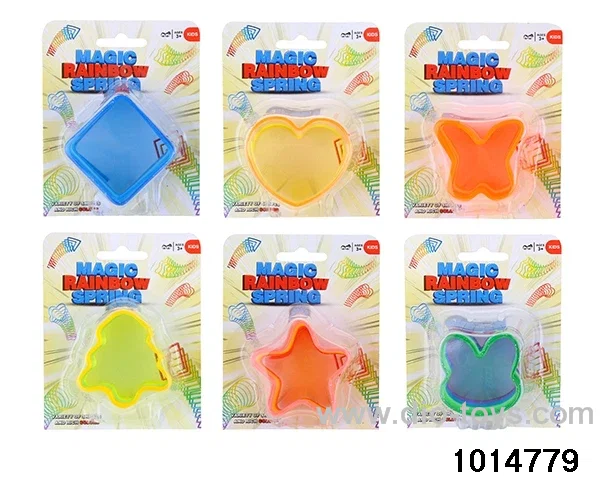 rainbow spring in Blister card