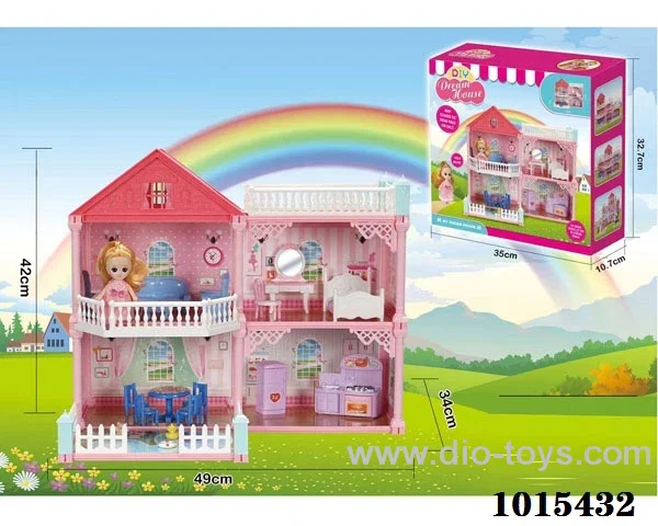 dream house set in Color box