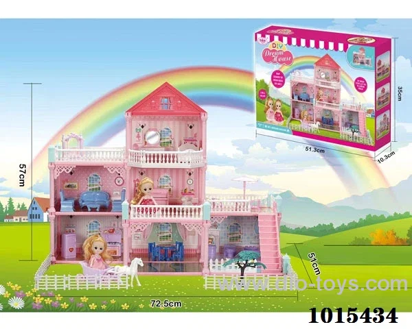 dream house set in Color box