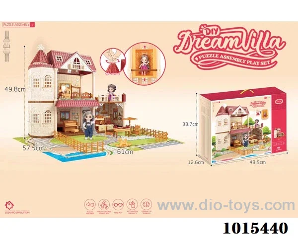 dream house set in  Hand box