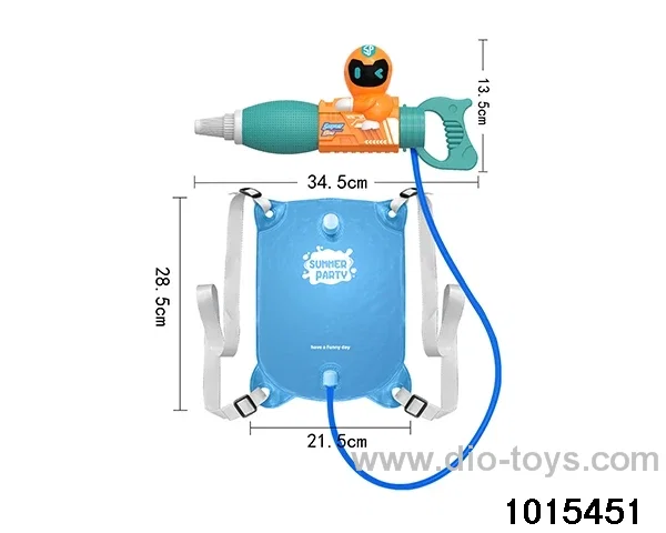 Water cannon in opp bag