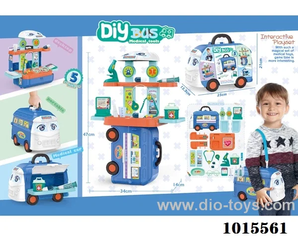 5 in 1 doctor tools set   in paper card